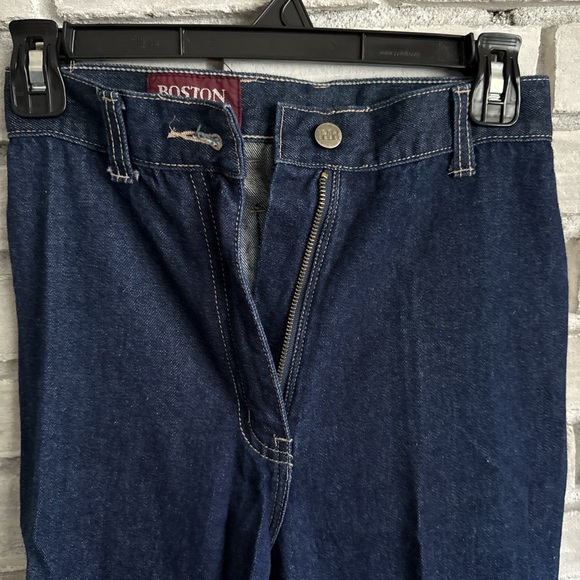 Boston Bottoms Vintage Size 9 Denim Jeans - Picture 3 of 6